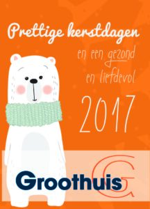 Prettige Kerstdagen en een gezond en liefdevol 2017