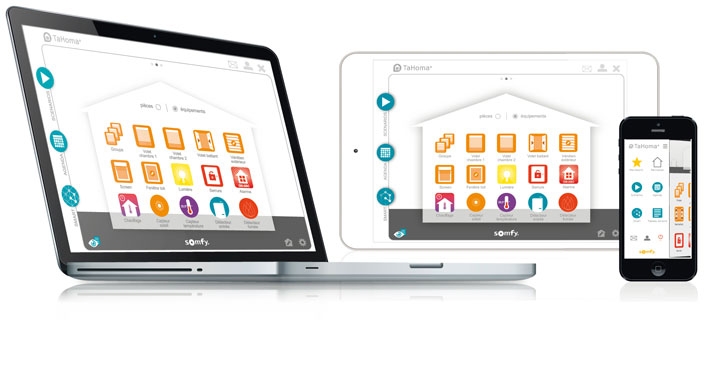 Automatische software-update van Somfy